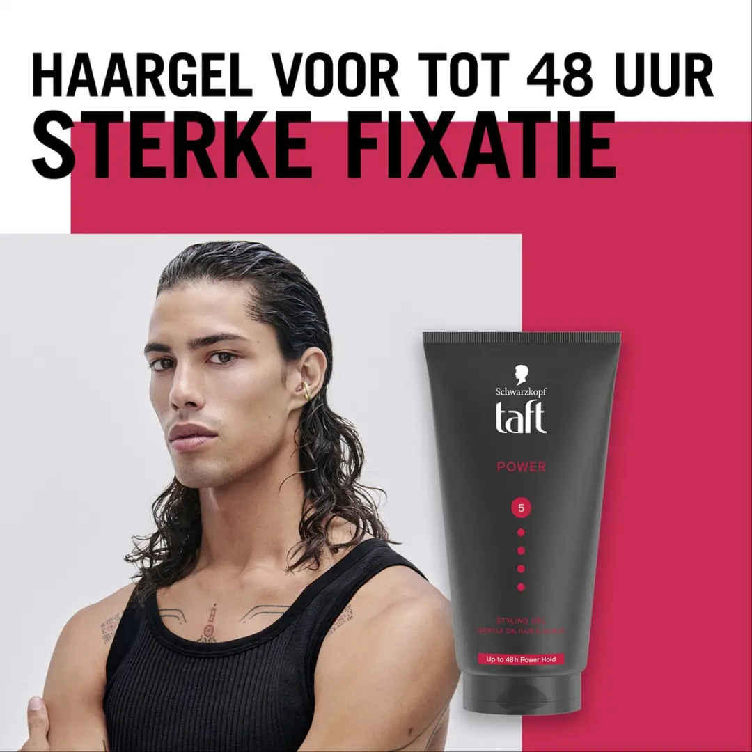 Taft Power Styling Gel Sterke Fixatie - 6x150ml