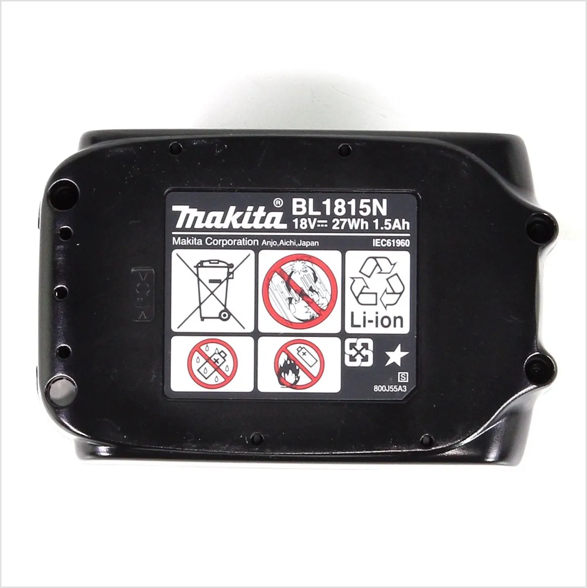 Makita BL1815N Vervangende Accu - 18V 1.5Ah - 196235-0 - Compatibel met 18V LXT