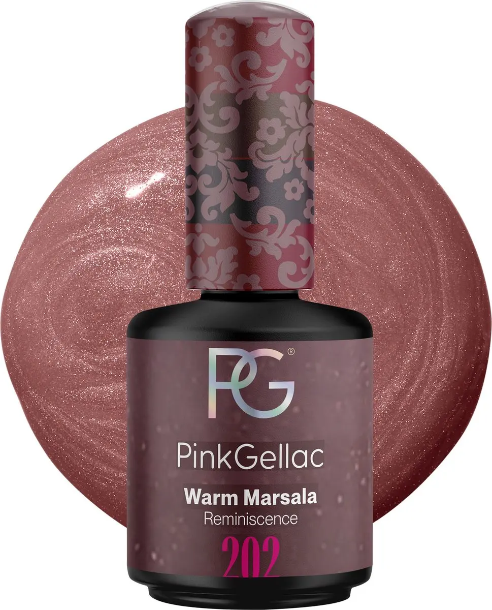 Pink Gellac 202 Warm Marsala Gellak 15ml