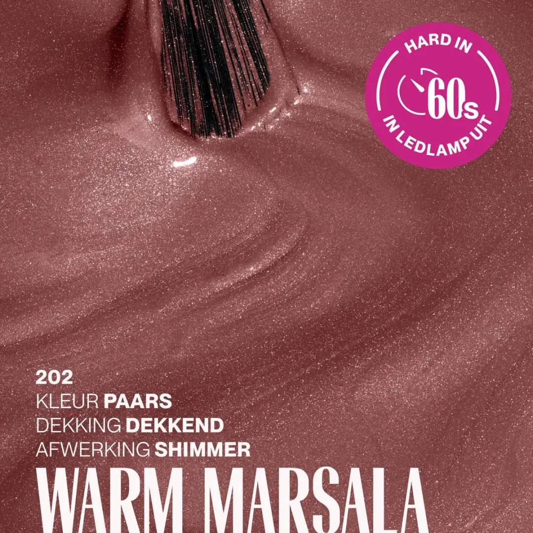 Pink Gellac 202 Warm Marsala Gellak 15ml