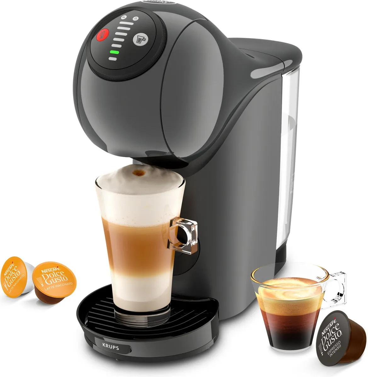 Krups NESCAFÉ Dolce Gusto Genio S KP243B Koffiecupmachine - Antraciet