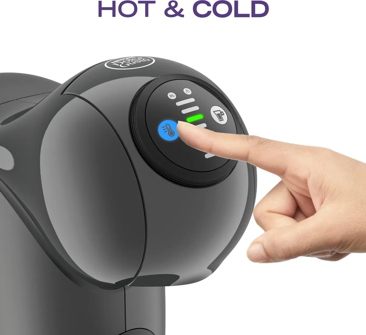 Krups NESCAFÉ Dolce Gusto Genio S KP243B Koffiecupmachine - Antraciet