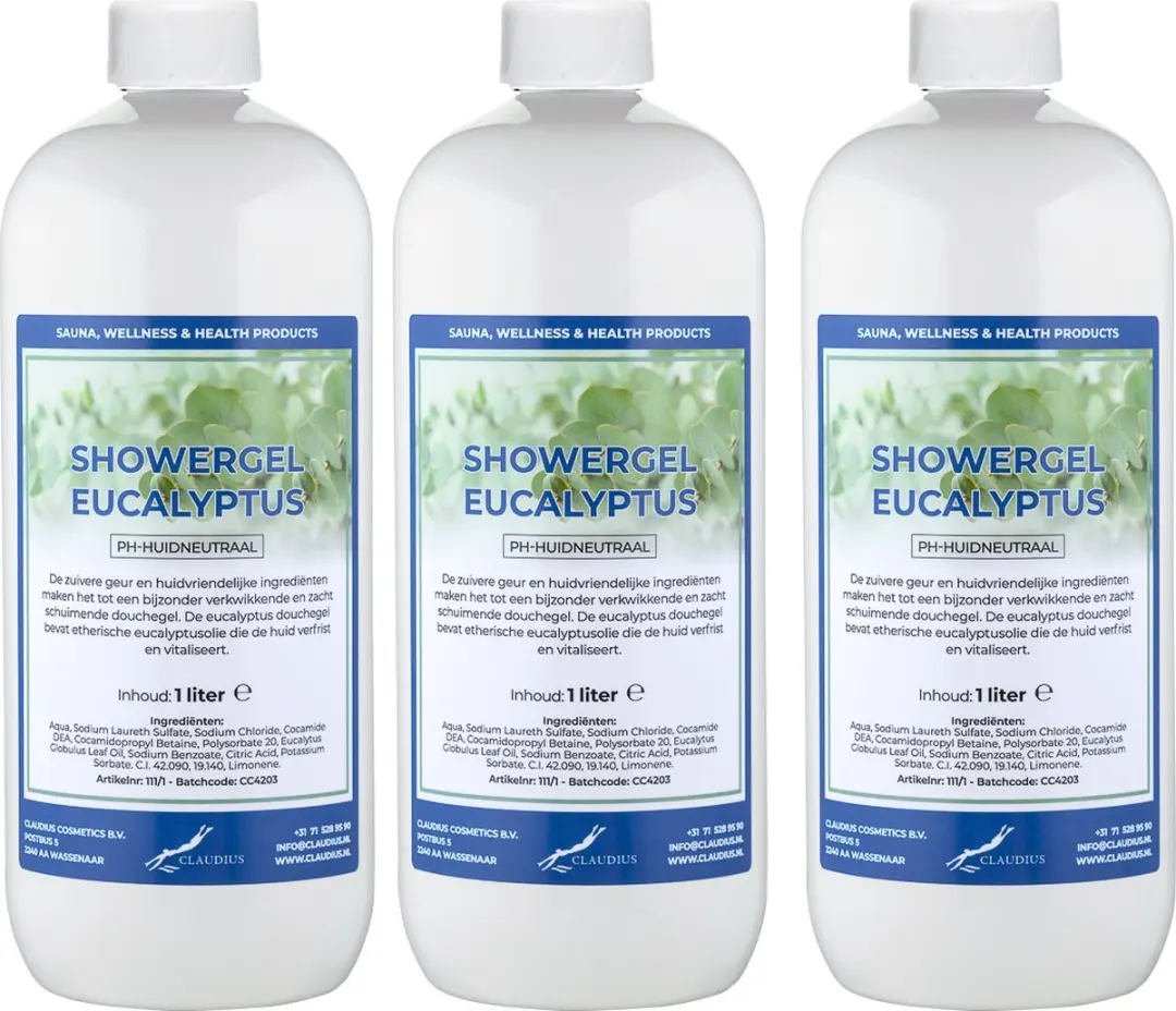 Splashbox Cosmetics Douchegel Eucalyptus 1L