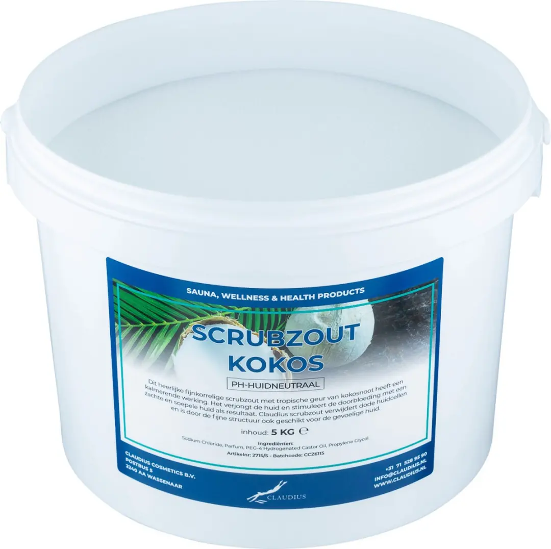 Splashbox Cosmetics Scrubzout Kokos 5KG