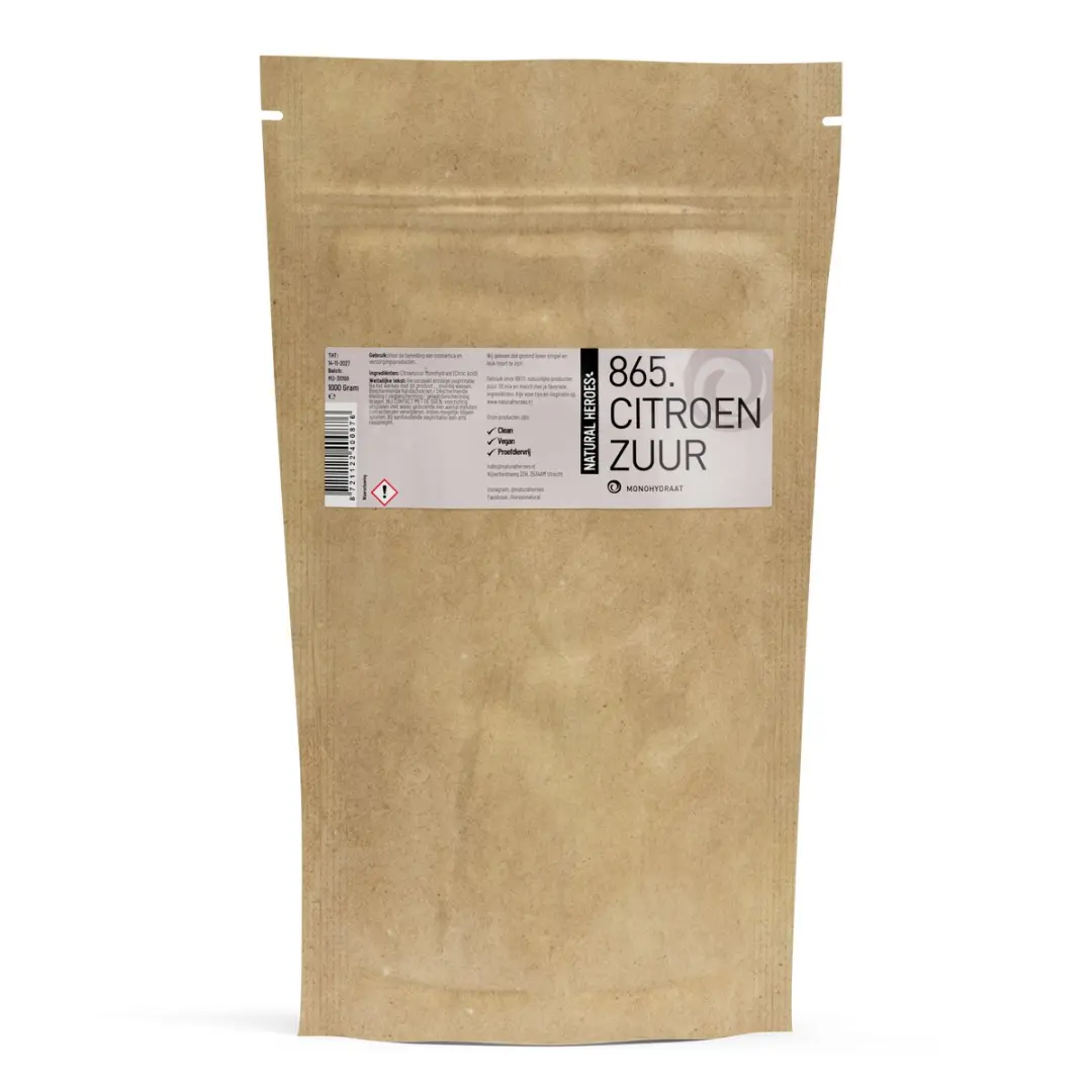 Natural Heroes Citroenzuur Monohydraat 1000g