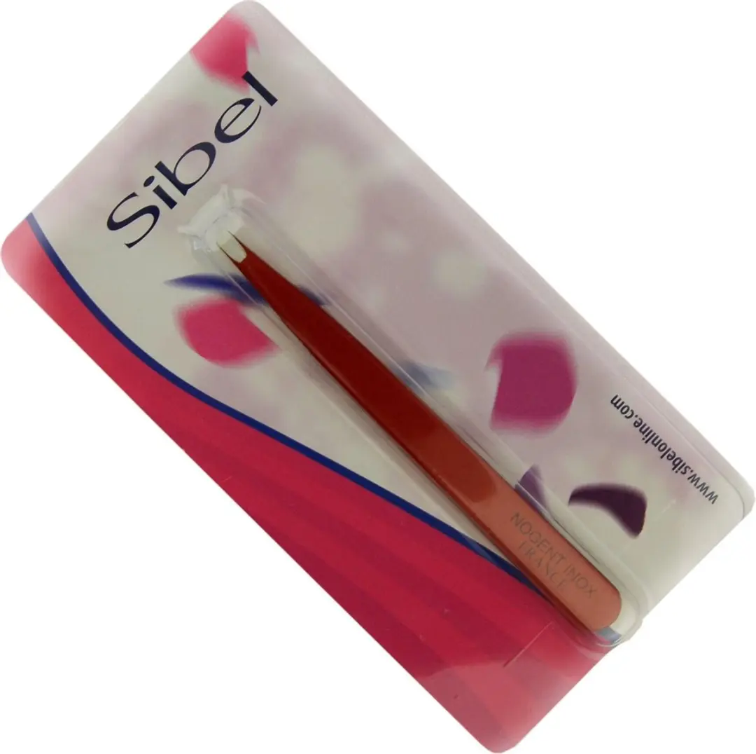 Sibel Epileerpincet Schuin Rood