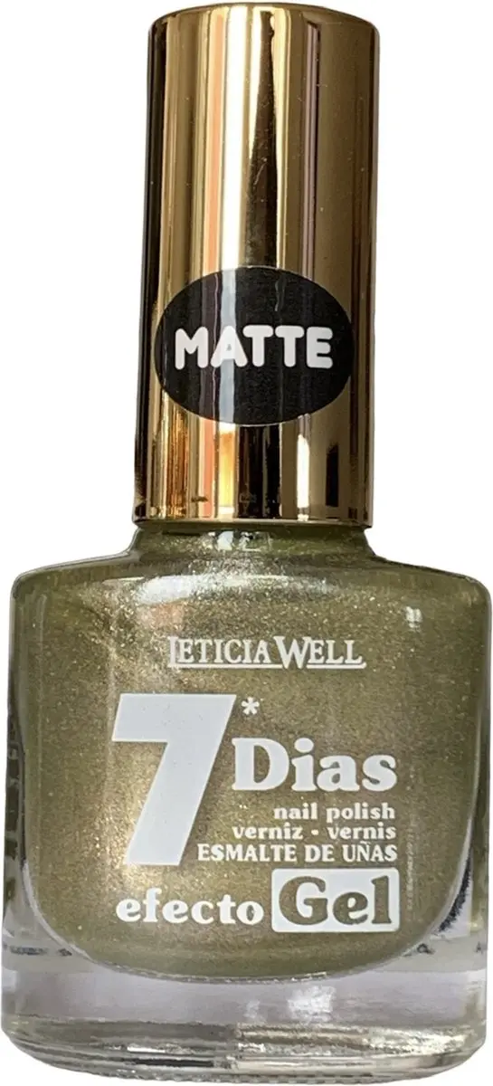 Leticia Well Nagellak Matte Shimmer Limoen Geel Groen 248