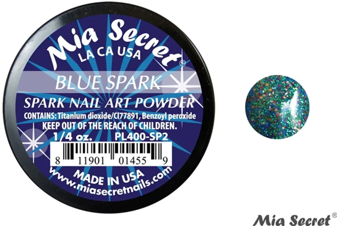 Mia Secret Spark Acrylpoeder Blauw 7.5ml