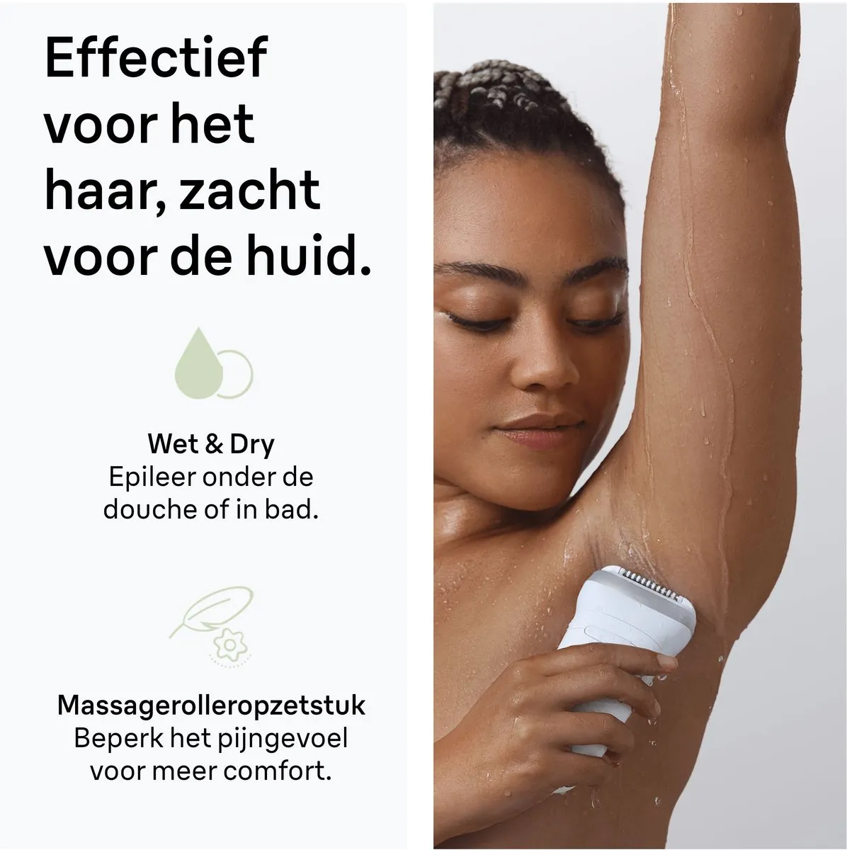 Braun Silk·épil 7 7-241 Epilator - Zilver