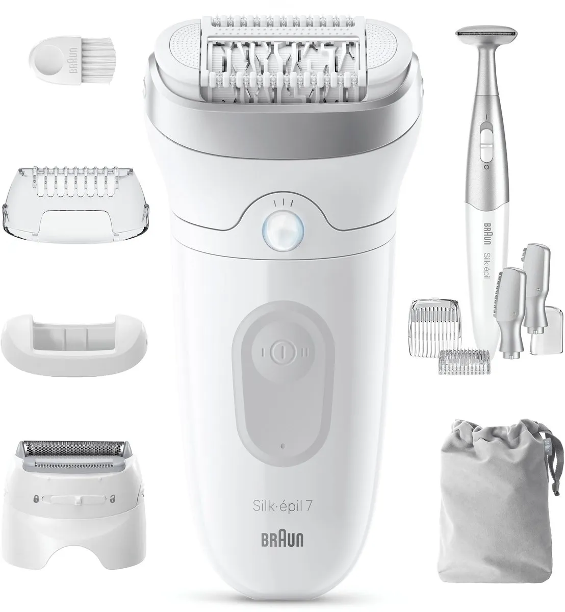 Braun Silk·épil 7 7-241 Epilator - Zilver