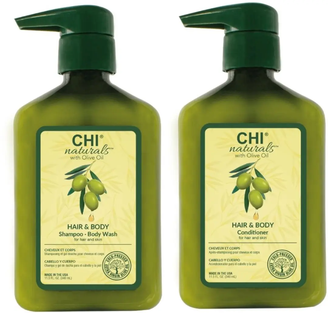 Chi Natural Life Olive Organics Hair & Body Duo 2x340ml