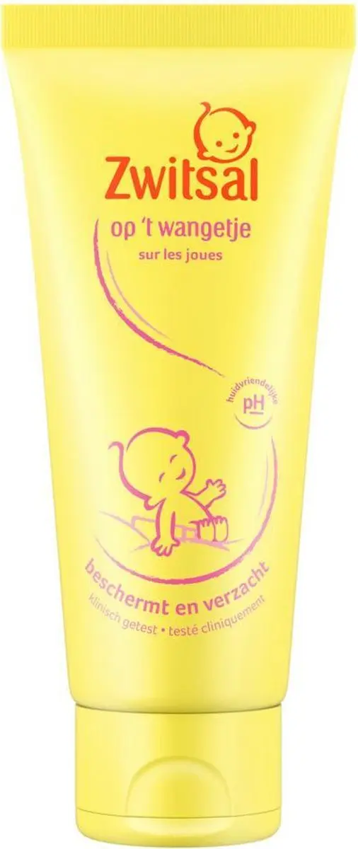 Zwitsal Op 't Wangetje Gezichtscrème 100ml - 6 Stuks