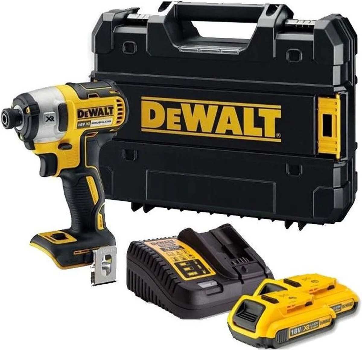 DeWalt DCF887D2 Slagschroevendraaier 18V - 2x 2.0Ah - Koolborstelloos
