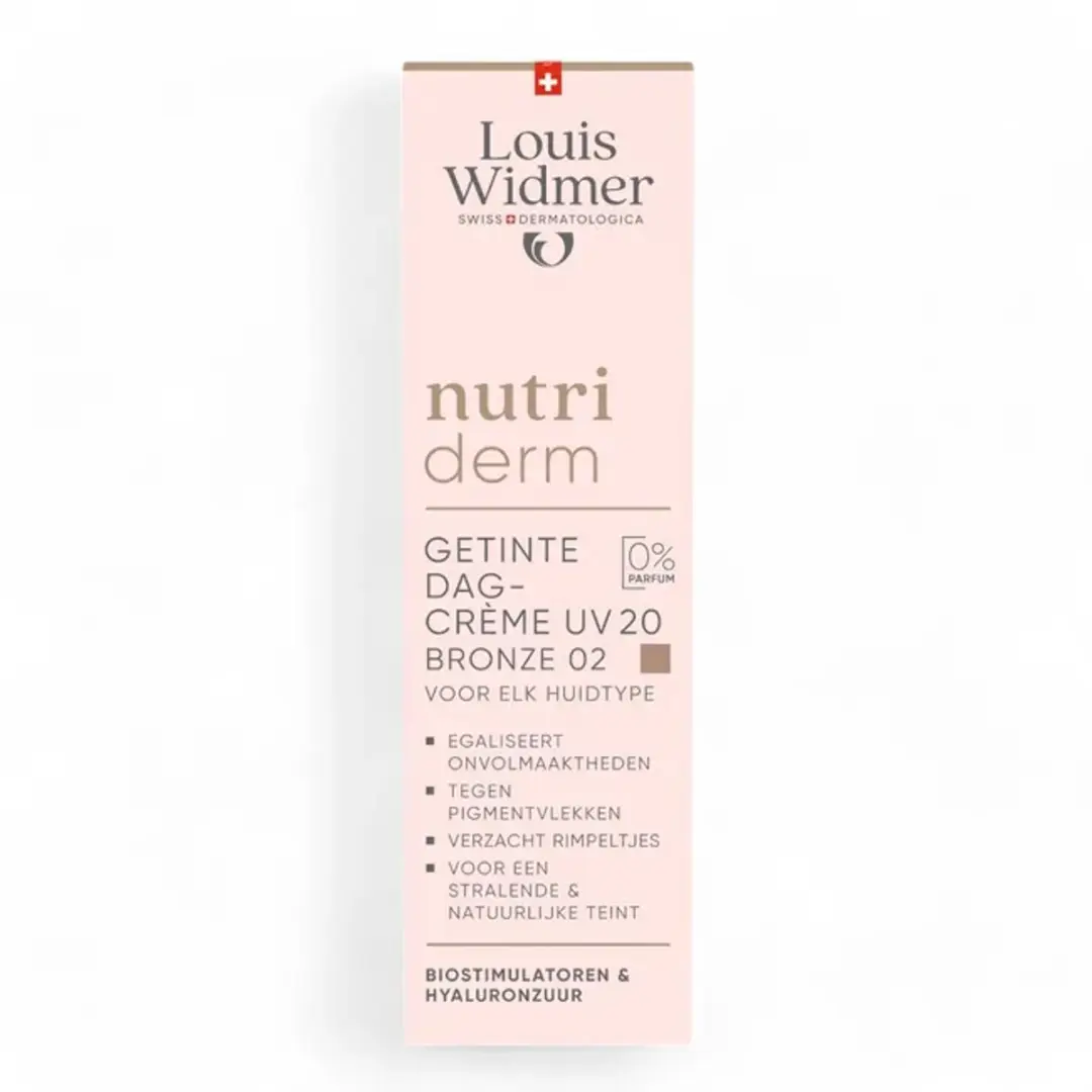 Louis Widmer Nutriderm Getinte Dagcrème UV 20 Bronze 30ml