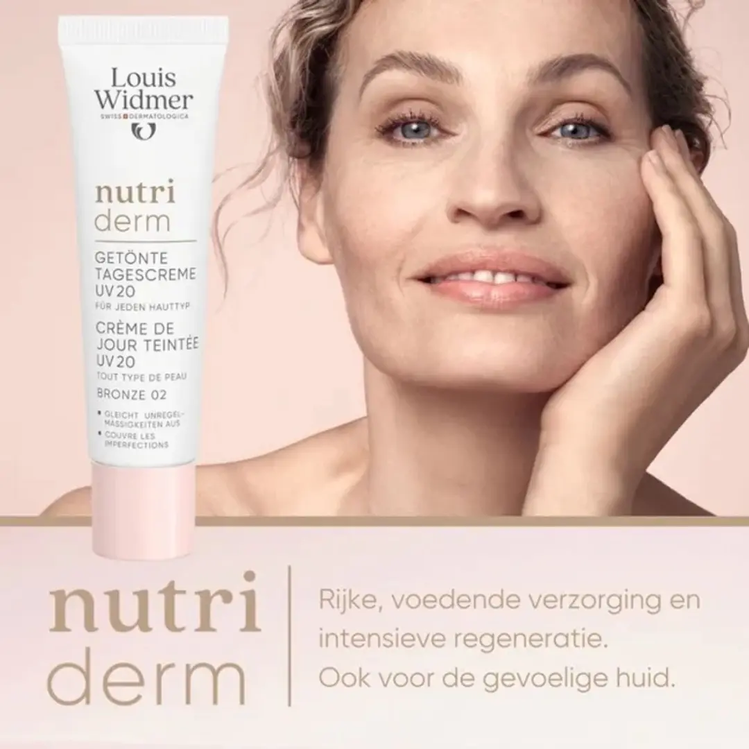 Louis Widmer Nutriderm Getinte Dagcrème UV 20 Bronze 30ml