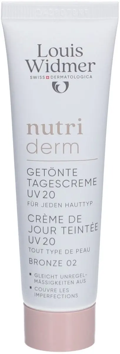 Louis Widmer Nutriderm Getinte Dagcrème UV 20 Bronze 30ml