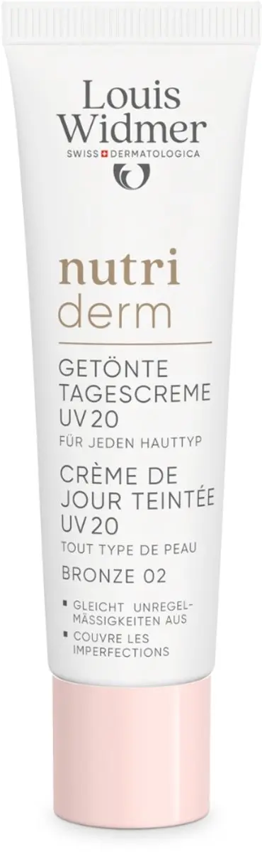 Louis Widmer Nutriderm Getinte Dagcrème UV 20 Bronze 30ml