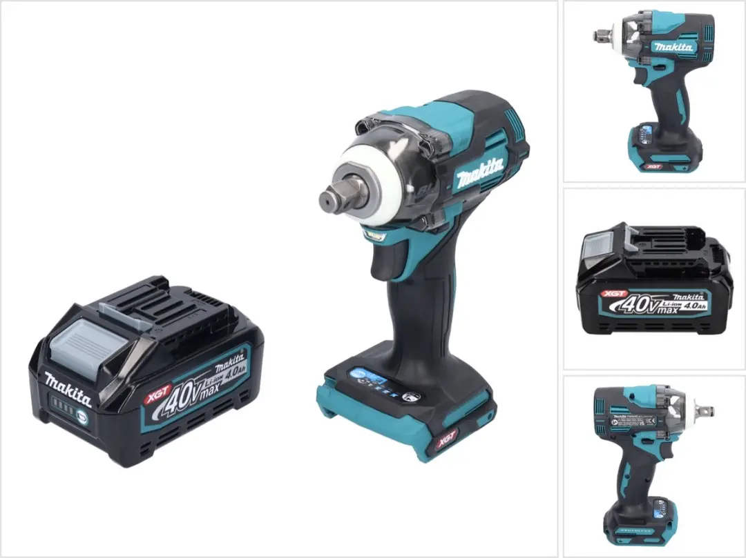 Makita TW004GM1 Accu-slagmoersleutel 40V 350Nm
