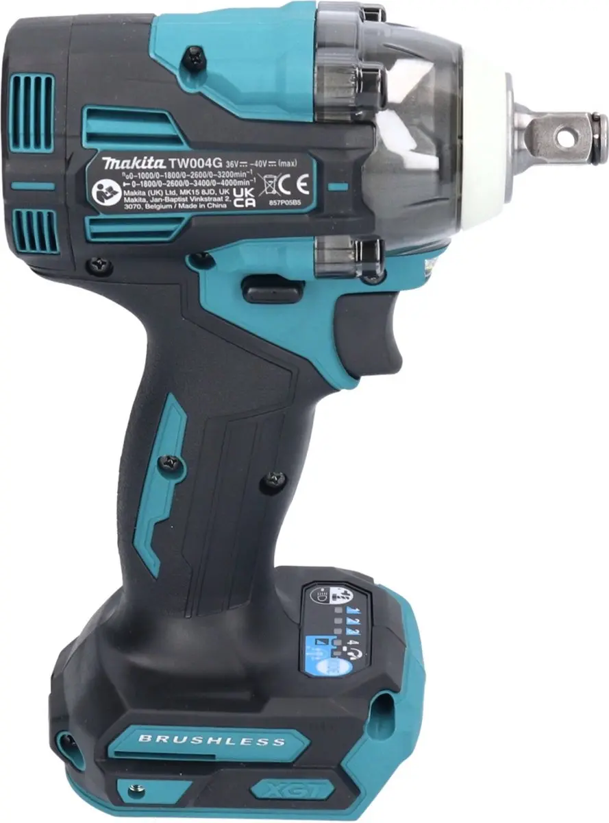 Makita TW004GM1 Accu-slagmoersleutel 40V 350Nm - 4,0Ah - afbeelding 3 van 5