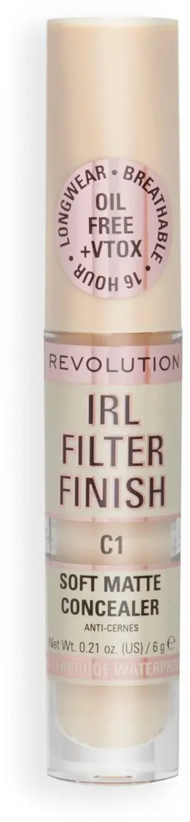 Makeup Revolution IRL Filter Finish Concealer C1 - 6g