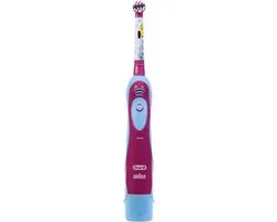 Oral-B Stages Power Kids CLS Disney Princess Elektrische Tandenborstel - Roze/Rood