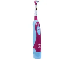 Oral-B Stages Power Kids CLS Disney Princess Elektrische Tandenborstel - Roze/Rood