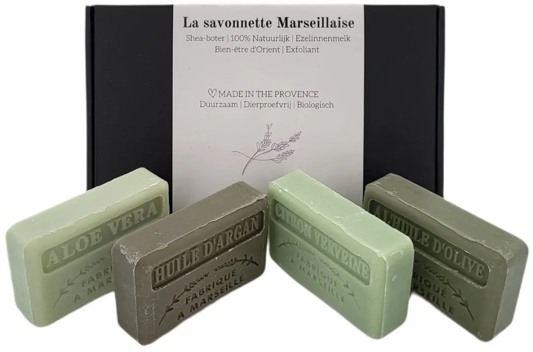 Savon de Marseille Biologische Zeepset 500g