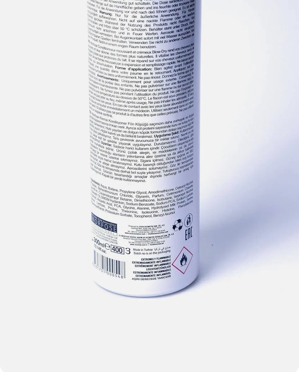 Morfose Creamy Conditioner Blow Dry Mousse 300ml
