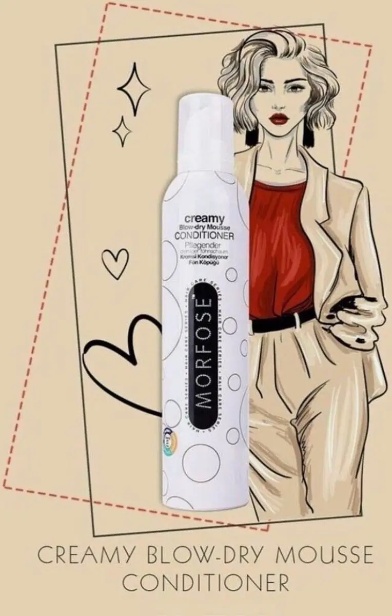Morfose Creamy Conditioner Blow Dry Mousse 300ml