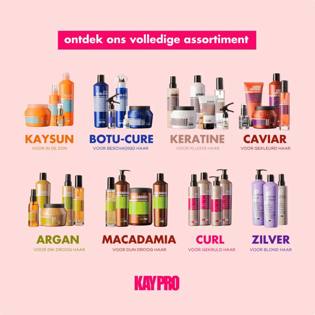 KayPro Curl Shampoo 350ml - Krullend Haar
