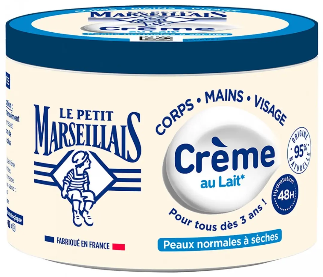 Le Petit Marseillais Crème au Lait Hydratatie 360ml