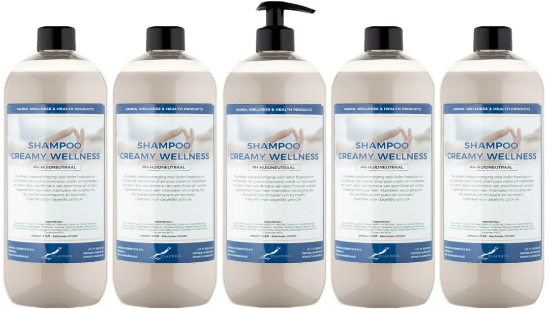 Splashbox Cosmetics Shampoo Creamy Wellness 1L