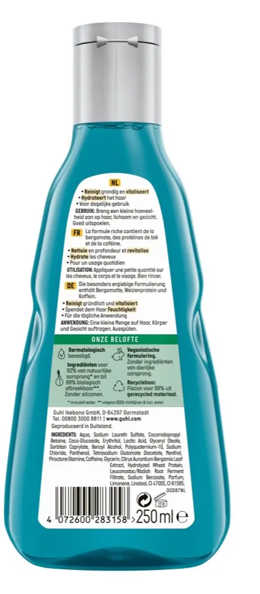Guhl Shampoo Man Freshness & Care 250ml