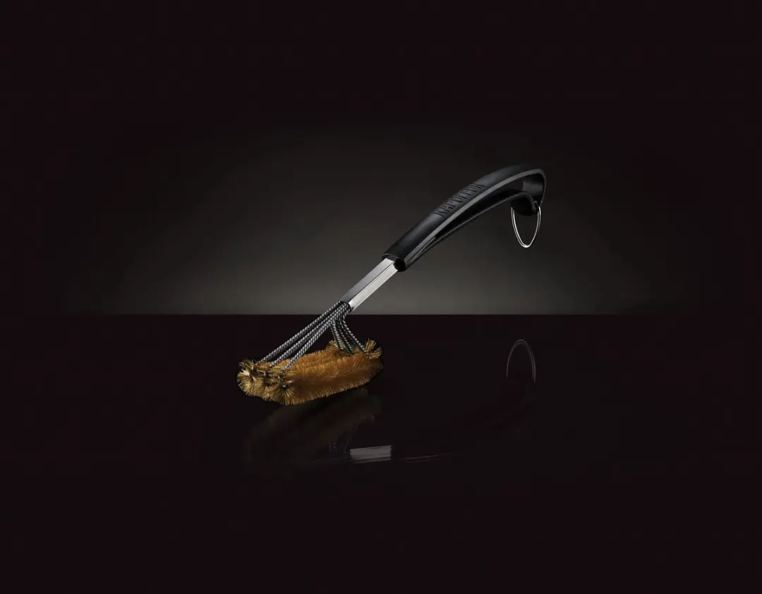 Napoleon Messing Grillborstel 3x Parallel - Wit