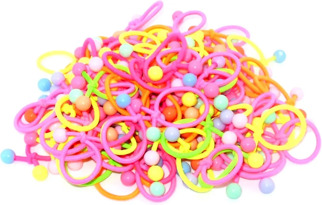 Hairmode Kinderelastieken Mini Balletjes
