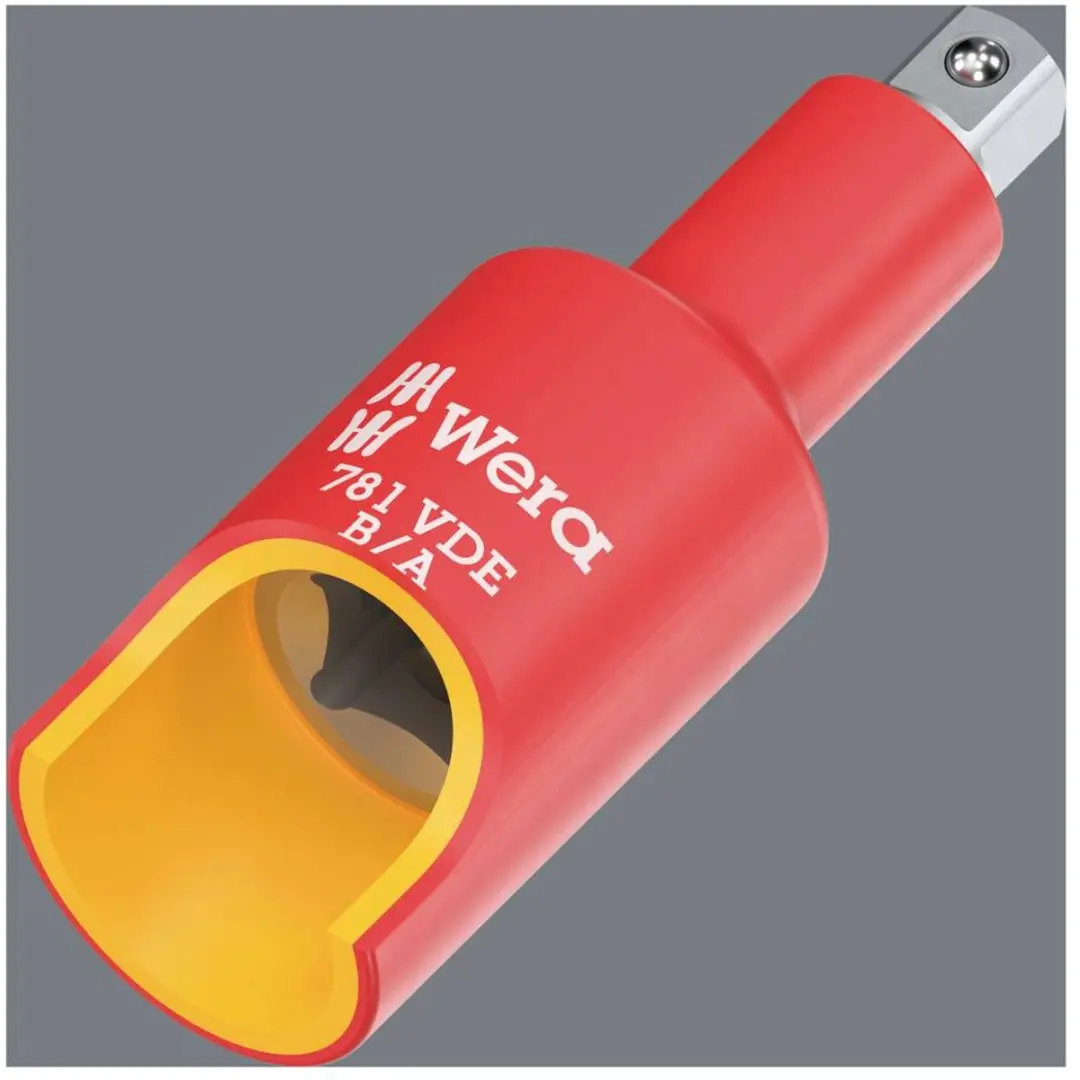 Wera 781 B/A VDE Verbindingsdeel - 3/8" (10mm) & 1/4" (6.3mm) - Geïsoleerd