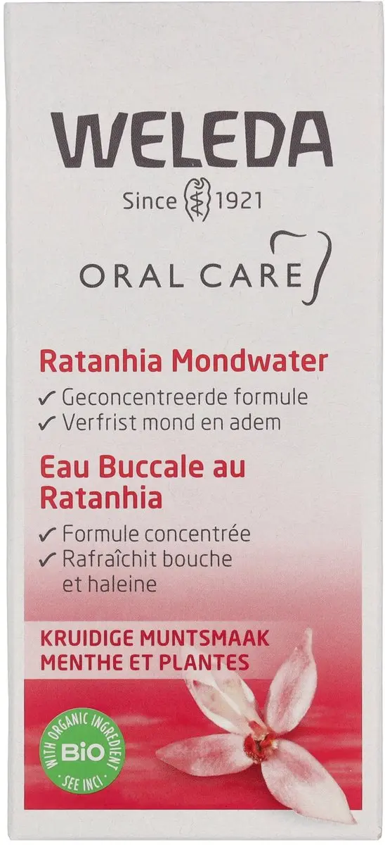 Weleda Ratanhia Mondwater Geconcentreerd 50ml