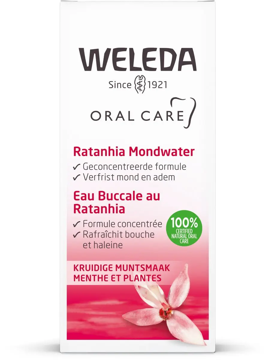 Weleda Ratanhia Mondwater Geconcentreerd 50ml