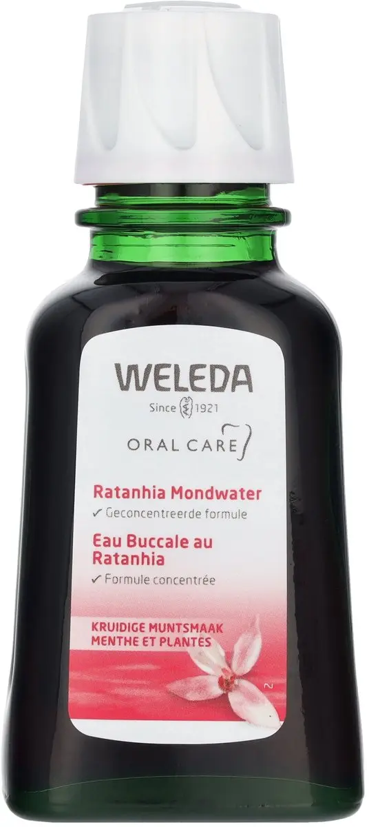 Weleda Ratanhia Mondwater Geconcentreerd 50ml - afbeelding 6 van 6