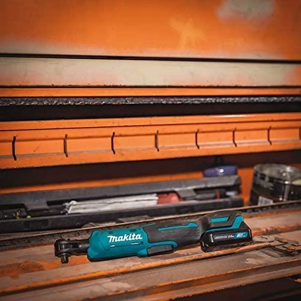 Makita WR100DSA 12V Accu Ratelsleutel - 47,5Nm - 2,0Ah - afbeelding 6 van 6