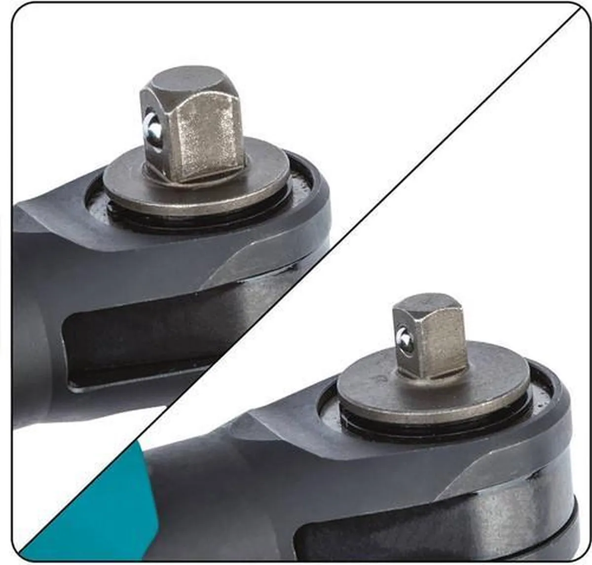 Makita WR100DSA 12V Accu Ratelsleutel - 47,5Nm - 2,0Ah - afbeelding 5 van 6
