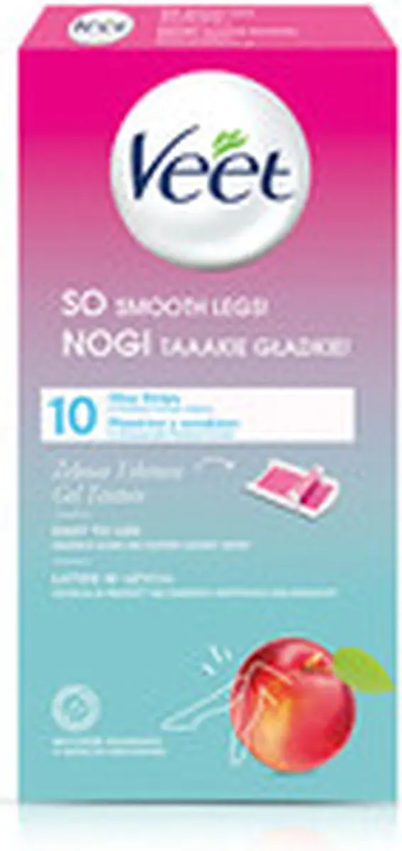 Veet So Smooth Legs Waxstrips - 10 Stuks