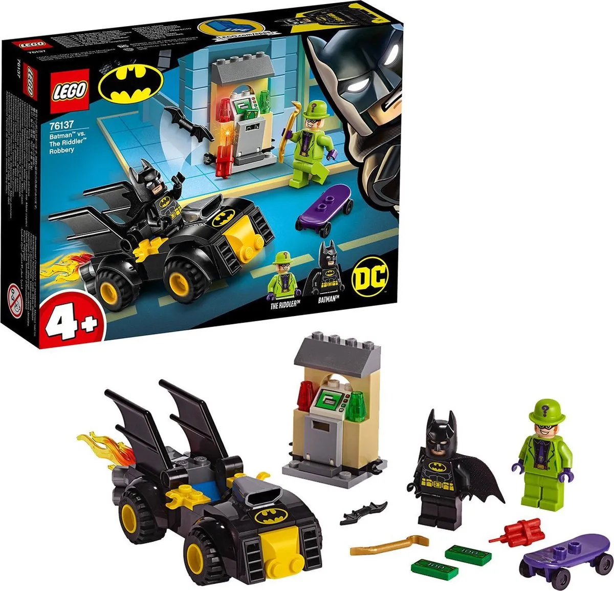 LEGO 4+ Batman vs. The Riddler 76137 - 2 Minifiguren