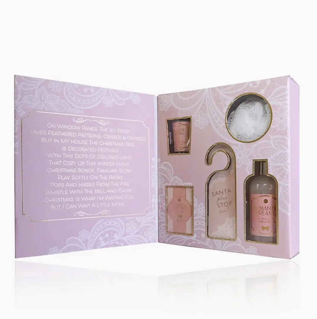 Accentra Kerst Geschenkset Romantische Dromen - Theeroos & Fluweel