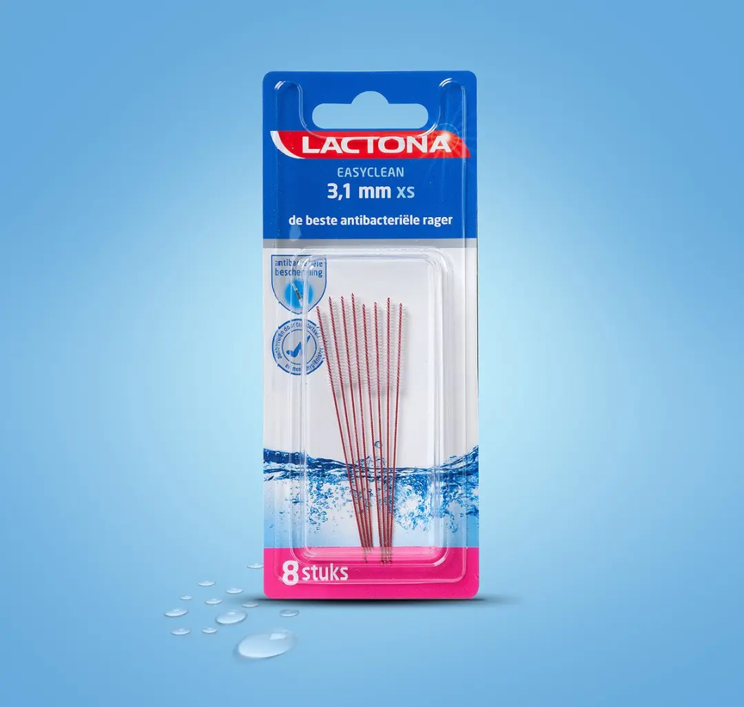 Lactona Ragers Easyclean 3,1mm XS - 8 Stuks