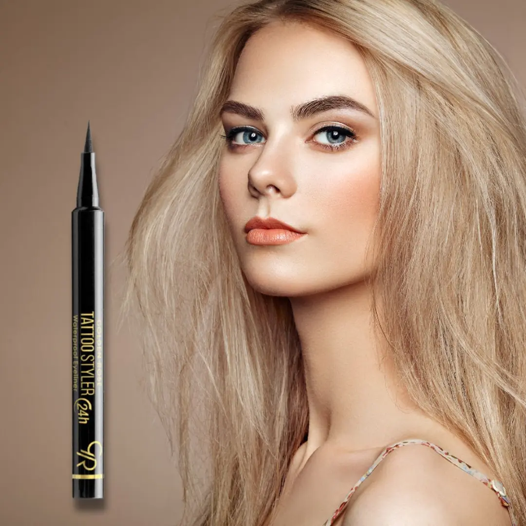 Golden Rose Tattoo Styler Eyeliner 1.1ml - Zwart