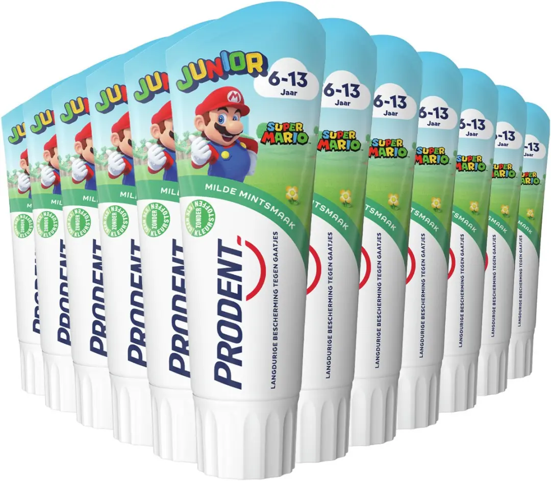 Prodent Super Mario Tandpasta Junior 12x75ml
