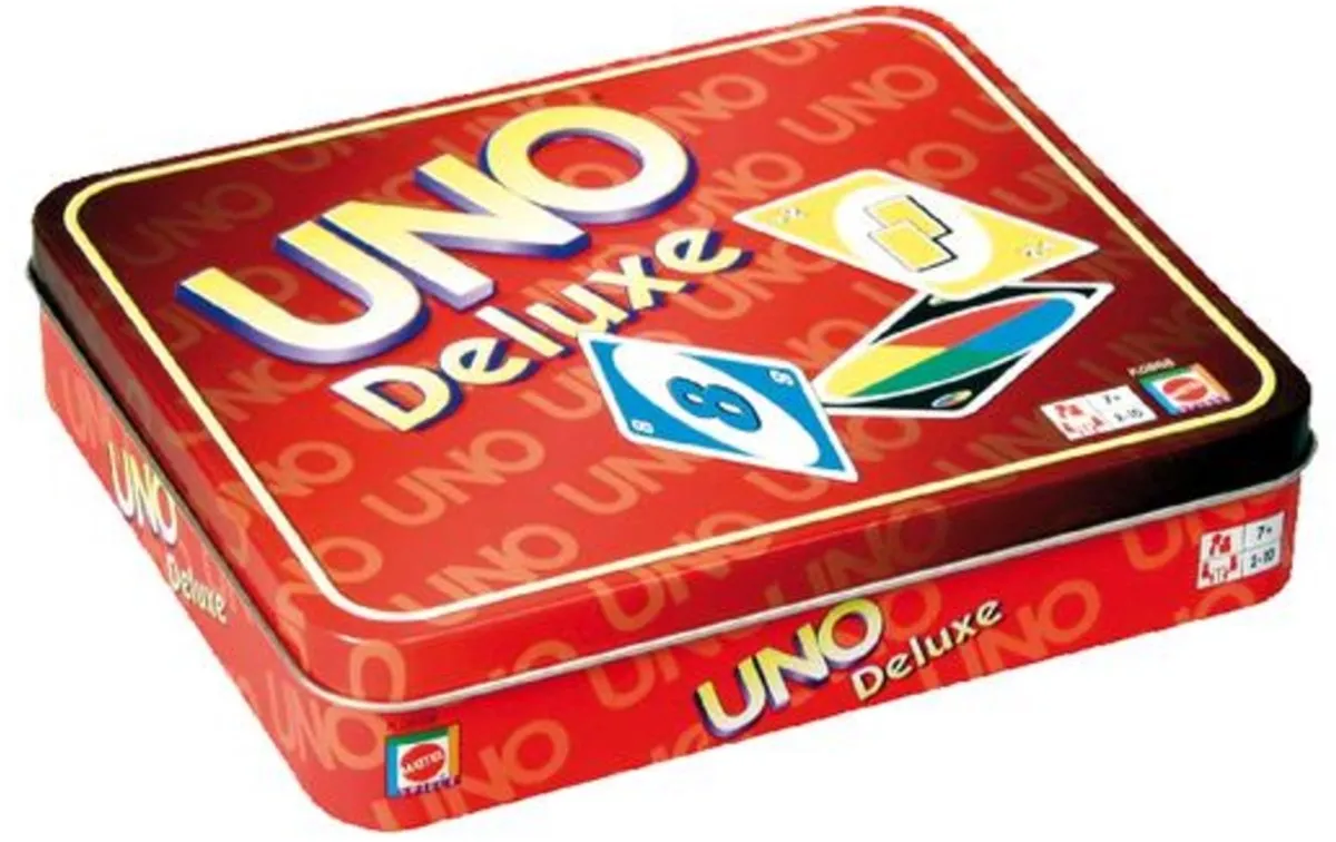 Mattel Games UNO Deluxe K0888 - Kaartspel - 2-10 Spelers