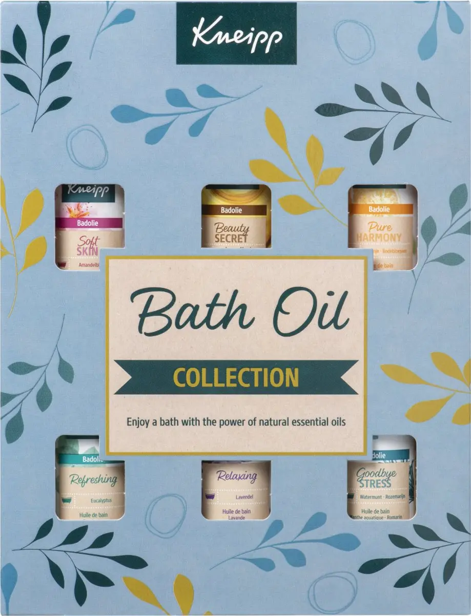 Kneipp Geschenkverpakking Badolie 120ml - 4 Stuks