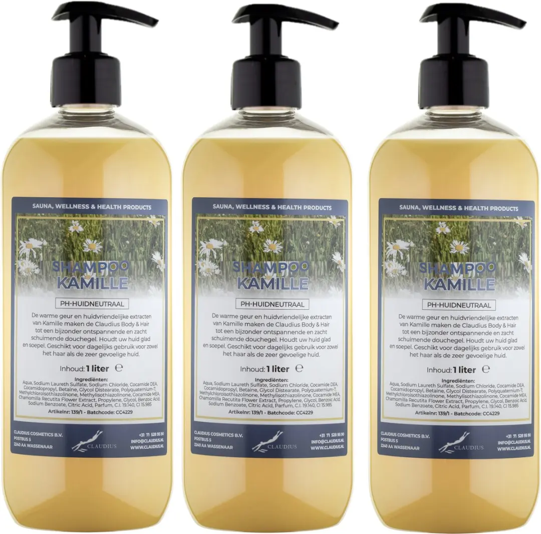 Splashbox Cosmetics Kamille Shampoo 1L